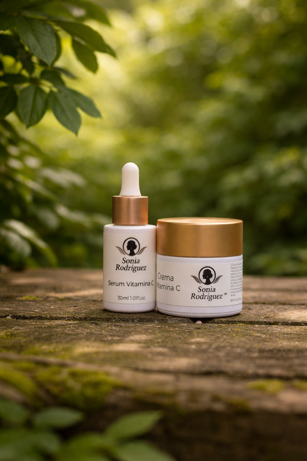 CREMA + SERUM - VITAMINA C / AH