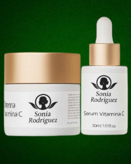 CREMA + SERUM - VITAMINA C / AH